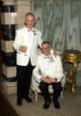 Ross and Roger in the Marble Hall